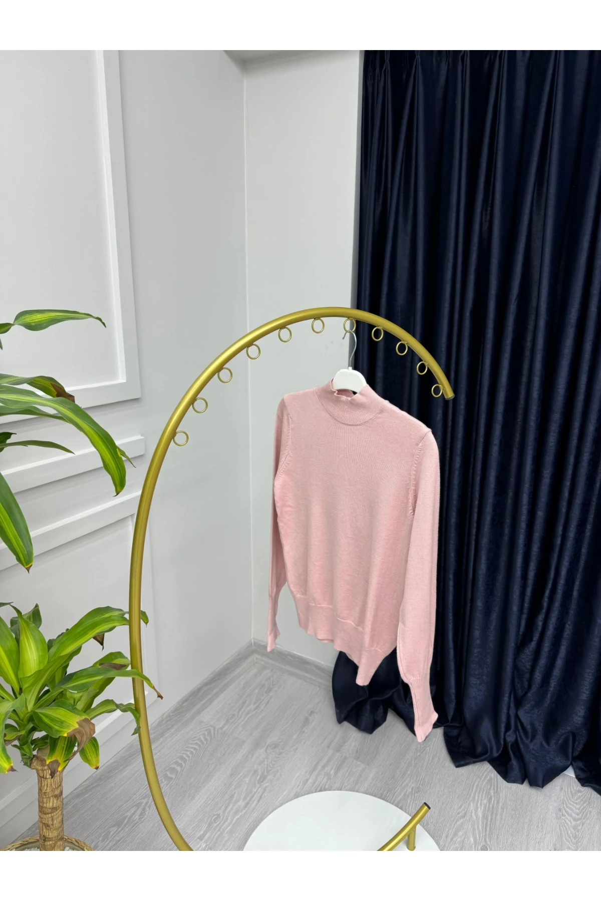 KZK001 PREMİUM Kolu Zımba Detaylı Kazak