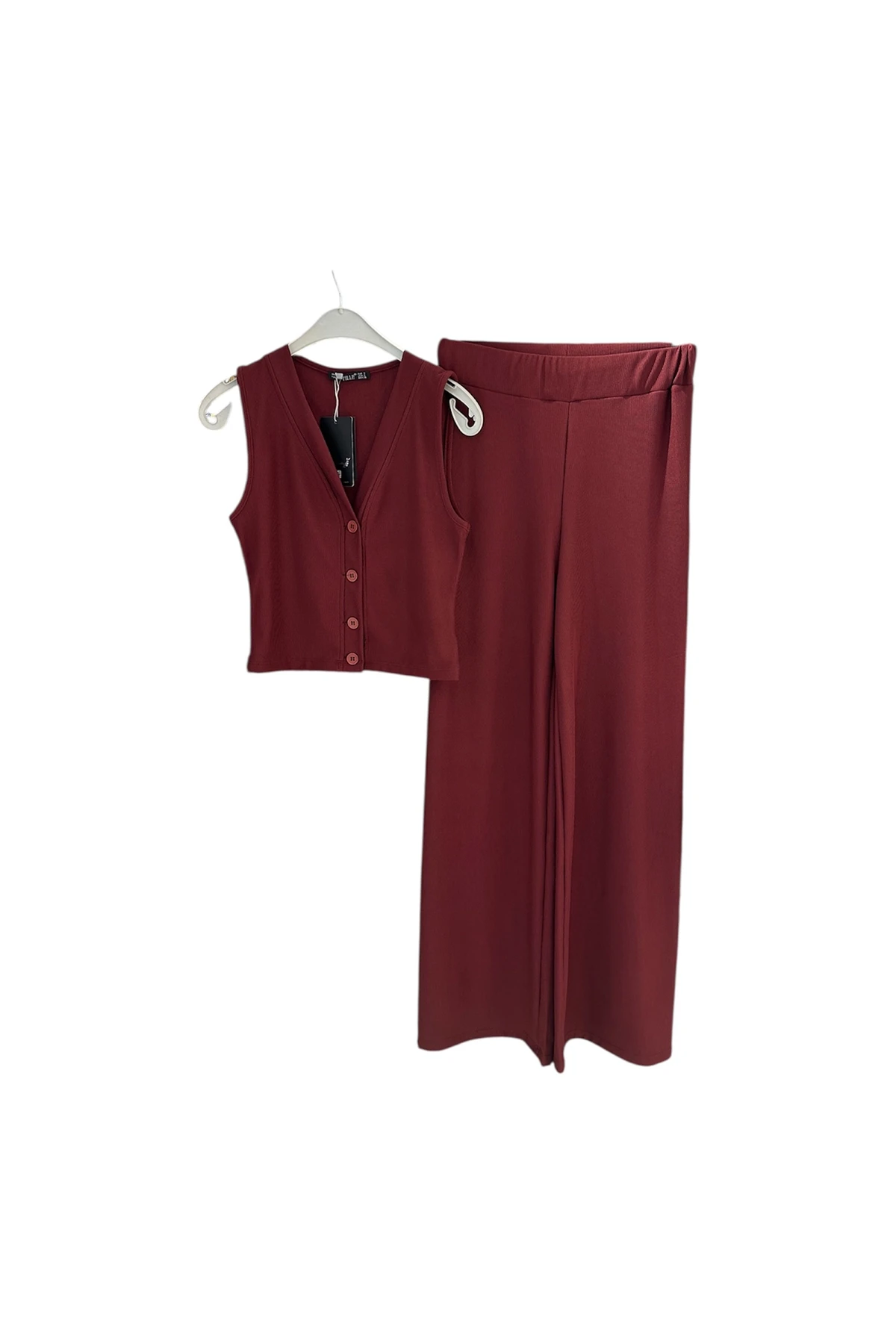 1041 YELEKLİ PANTOLON TAKIM