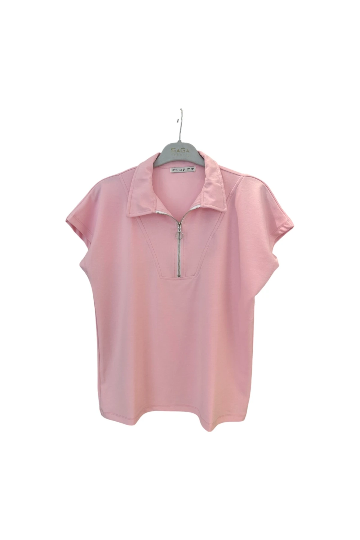 9011 FERMUARLI POLO YAKA PANTOLONLU EŞOFMAN TAKIM