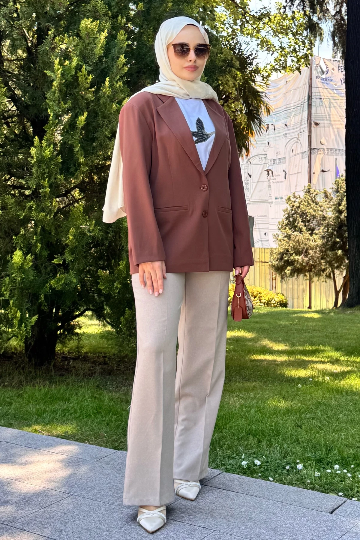 BZCK001 DÜĞME DETAYLI BLAZER CEKET