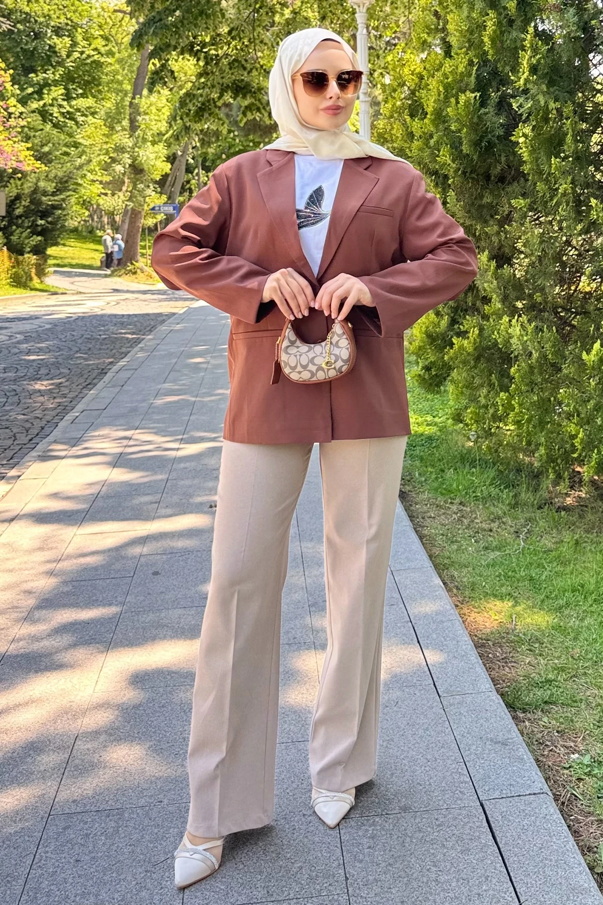 BZCK001 DÜĞME DETAYLI BLAZER CEKET