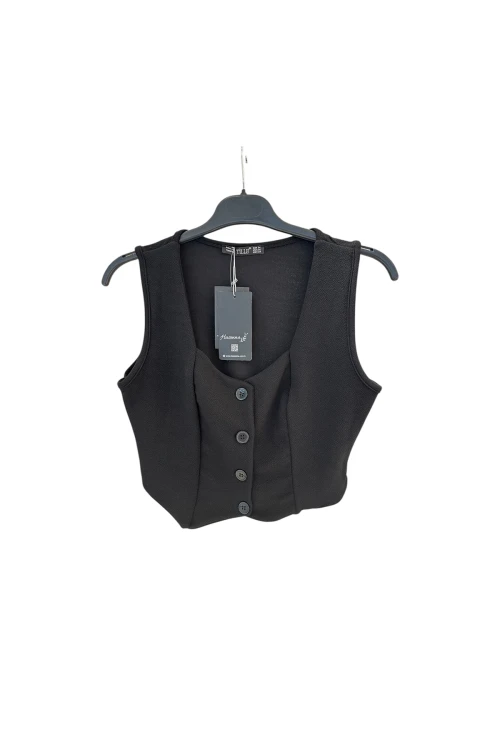 3326 DÜĞME DETAYLI YELEK