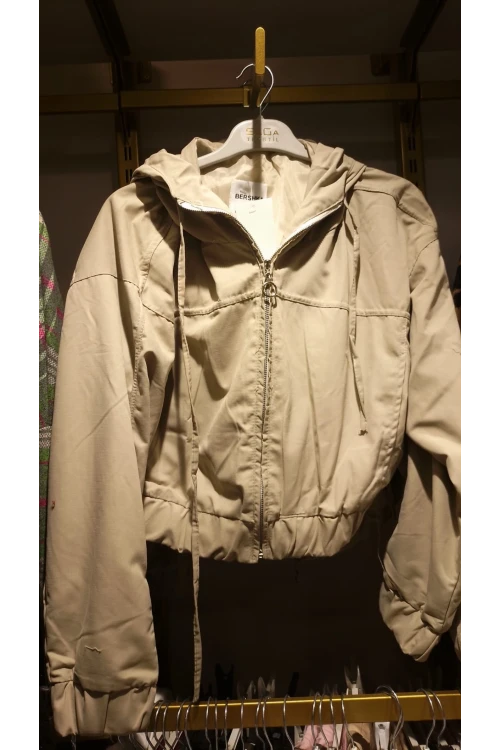 CKT010 Fermuarlı Astarlı Mini Ceket