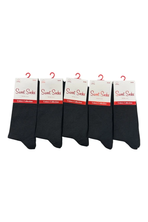 ÇRP017 DİKİŞSİZ SOKET 5Lİ ÇORAP